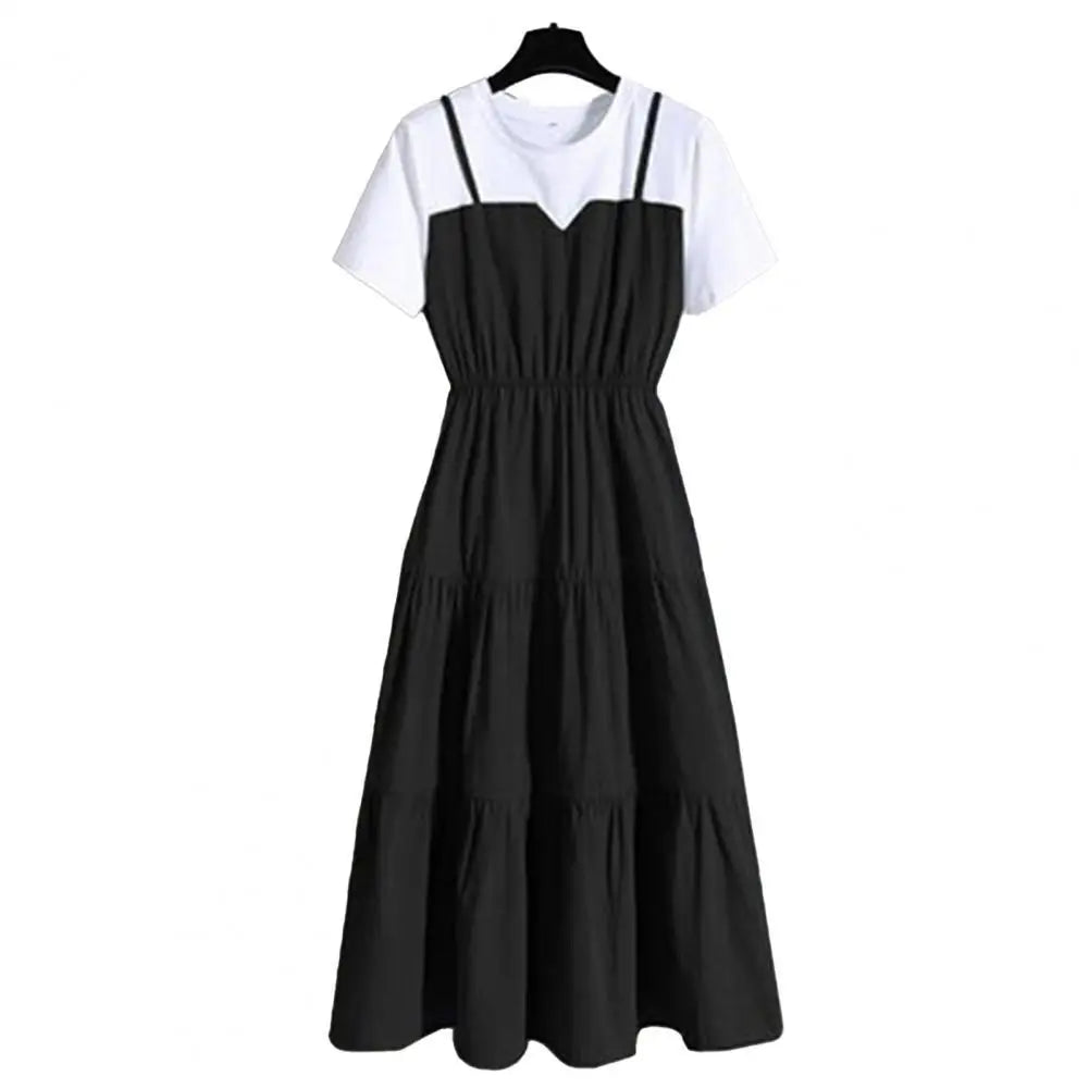 Vestido de Verano con Lazo en la Cintura Isla