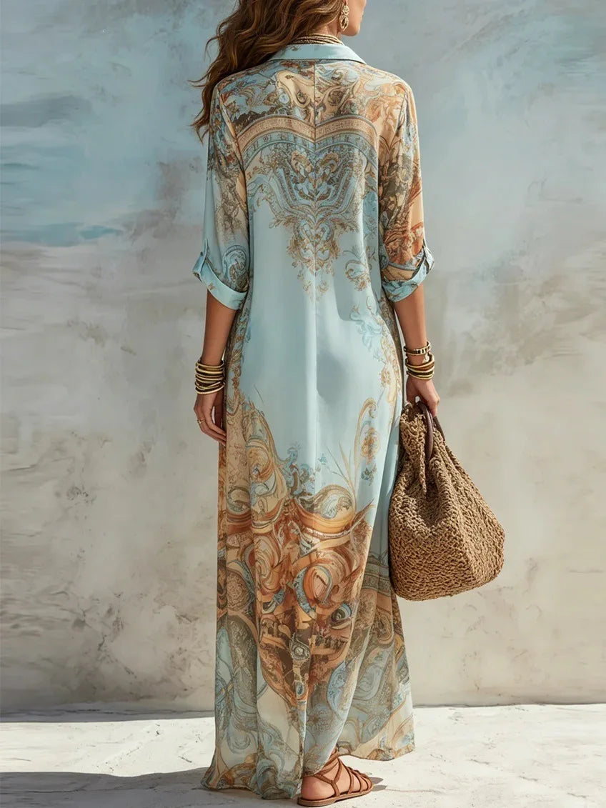 Vestido Camisero Boho Camille