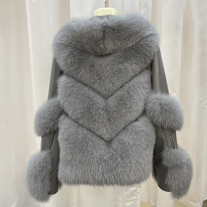 Chaqueta Maribel de piel sintética