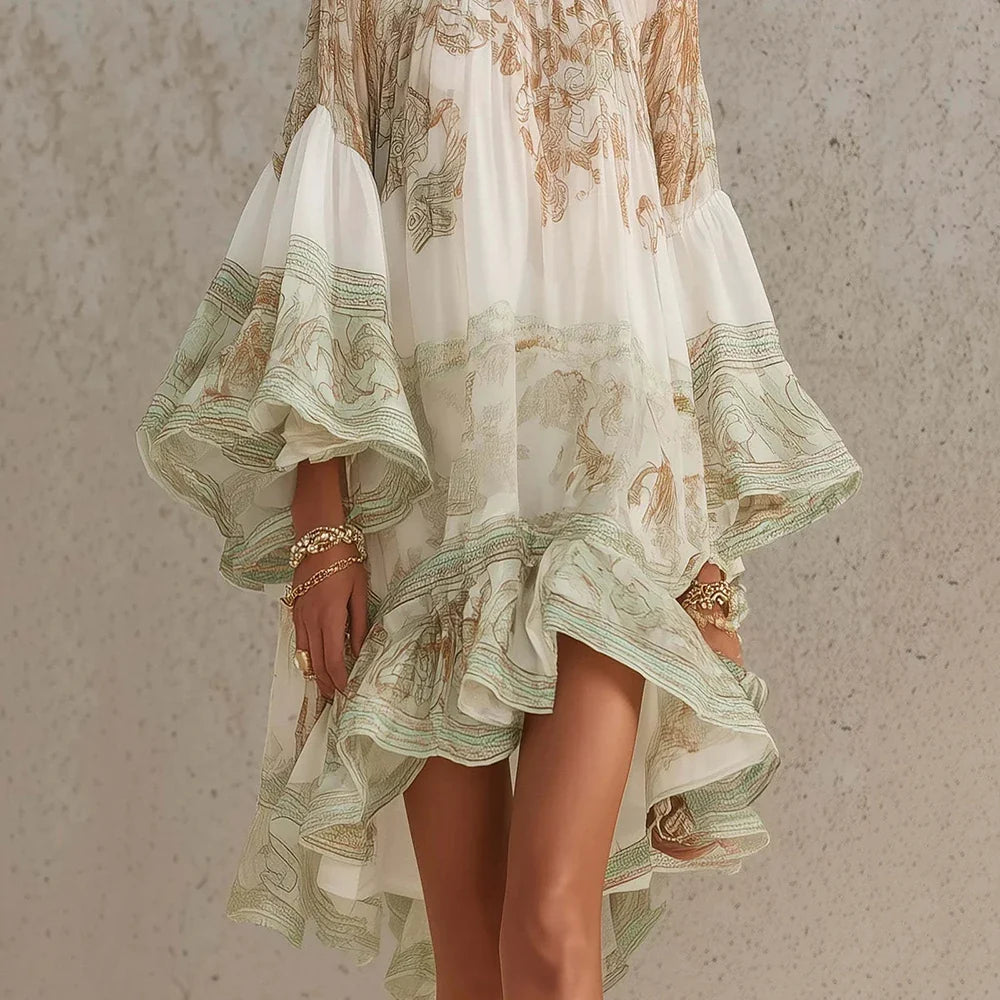 Vestido Corto Boho Isla