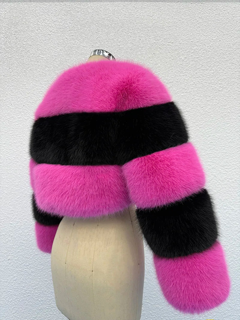 Chaqueta Vellora de piel sintética esponjosa