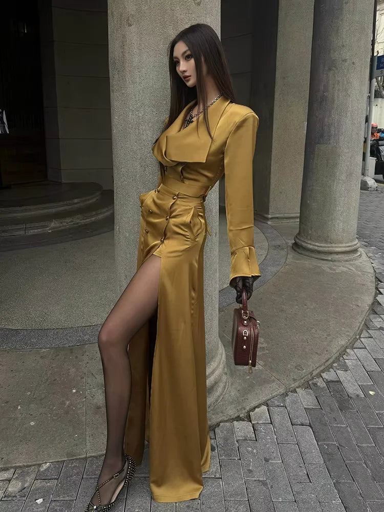 Gabardina larga Monique