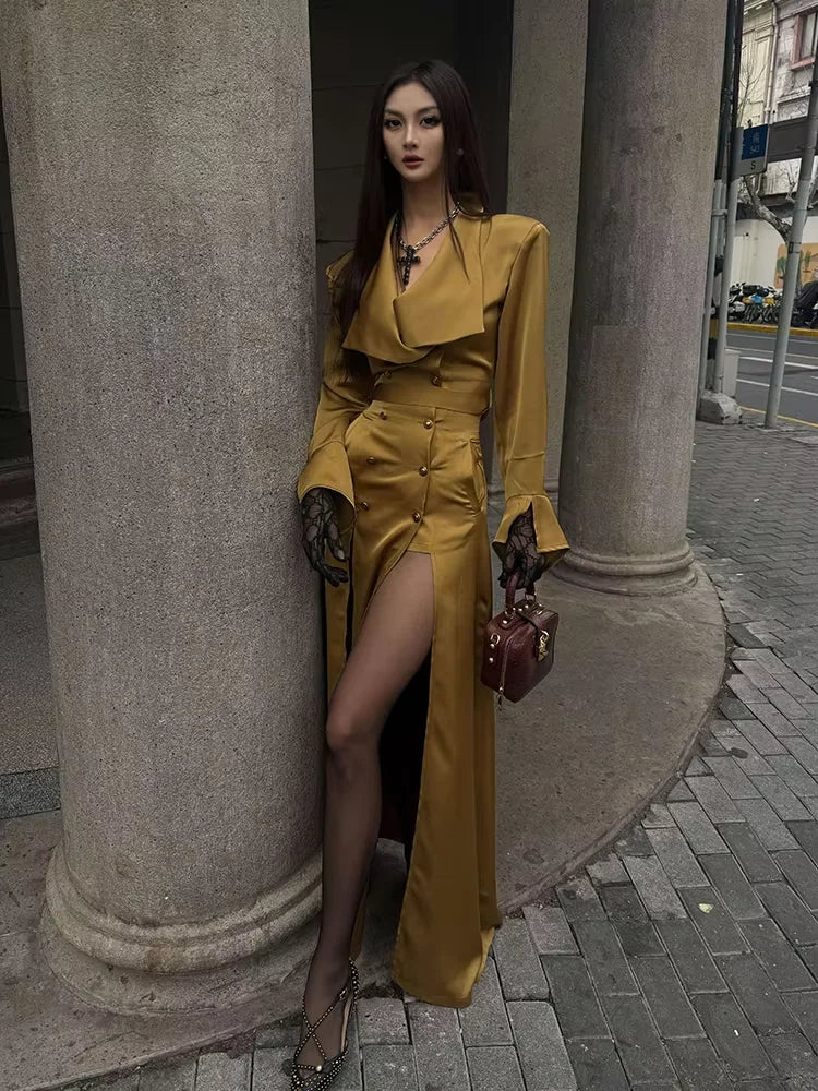 Gabardina larga Monique