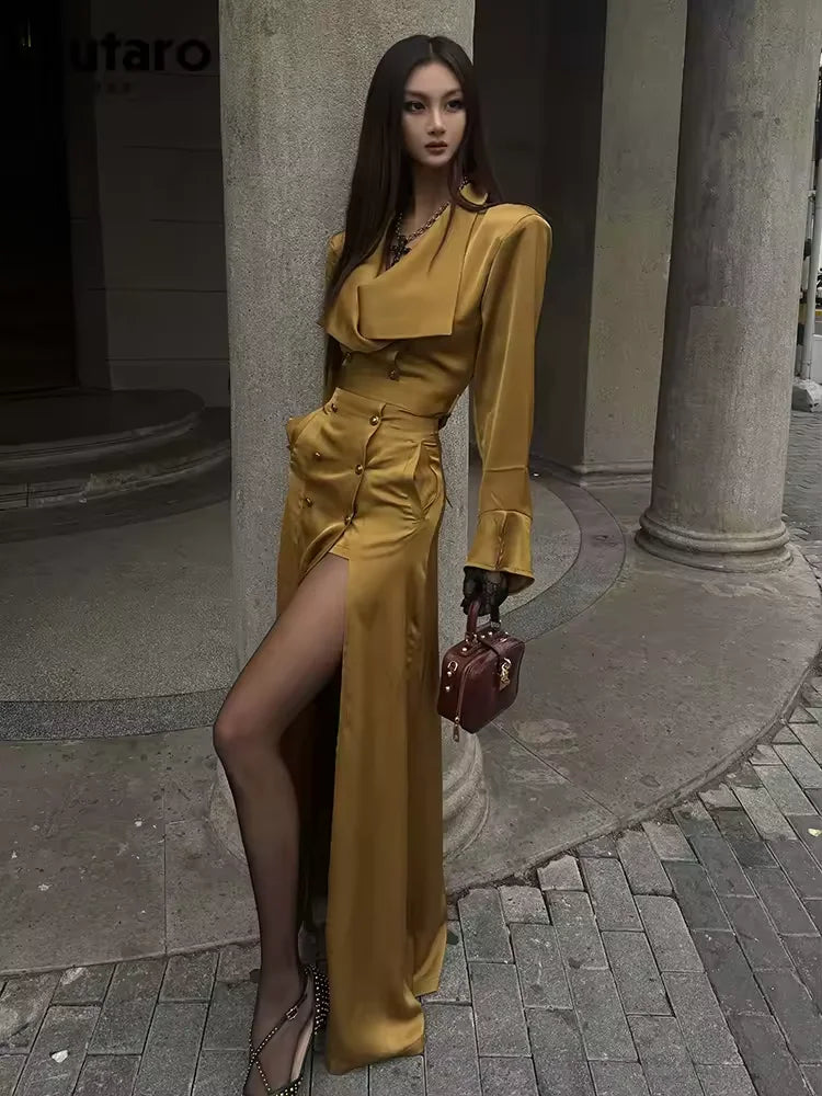 Gabardina larga Monique