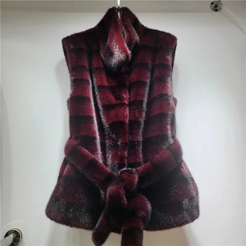 Chaleco Virelle Luxe de piel sintética