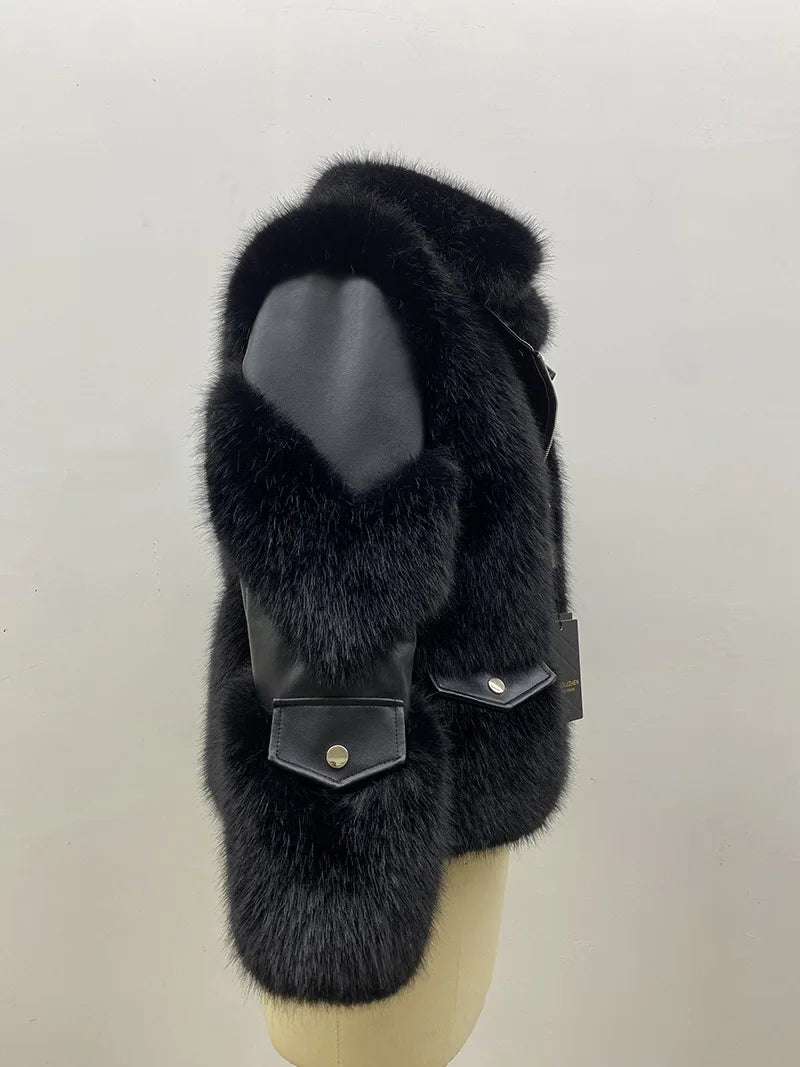 Chaqueta Maribel de piel sintética