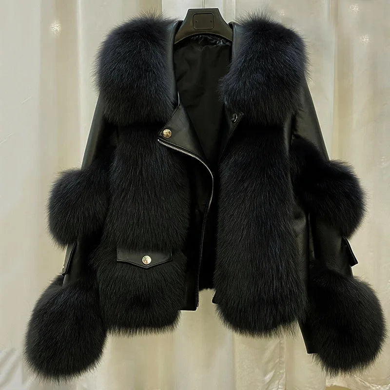Chaqueta Maribel de piel sintética