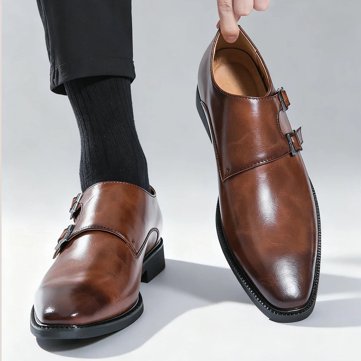 Zapatos Montclair estilo monk