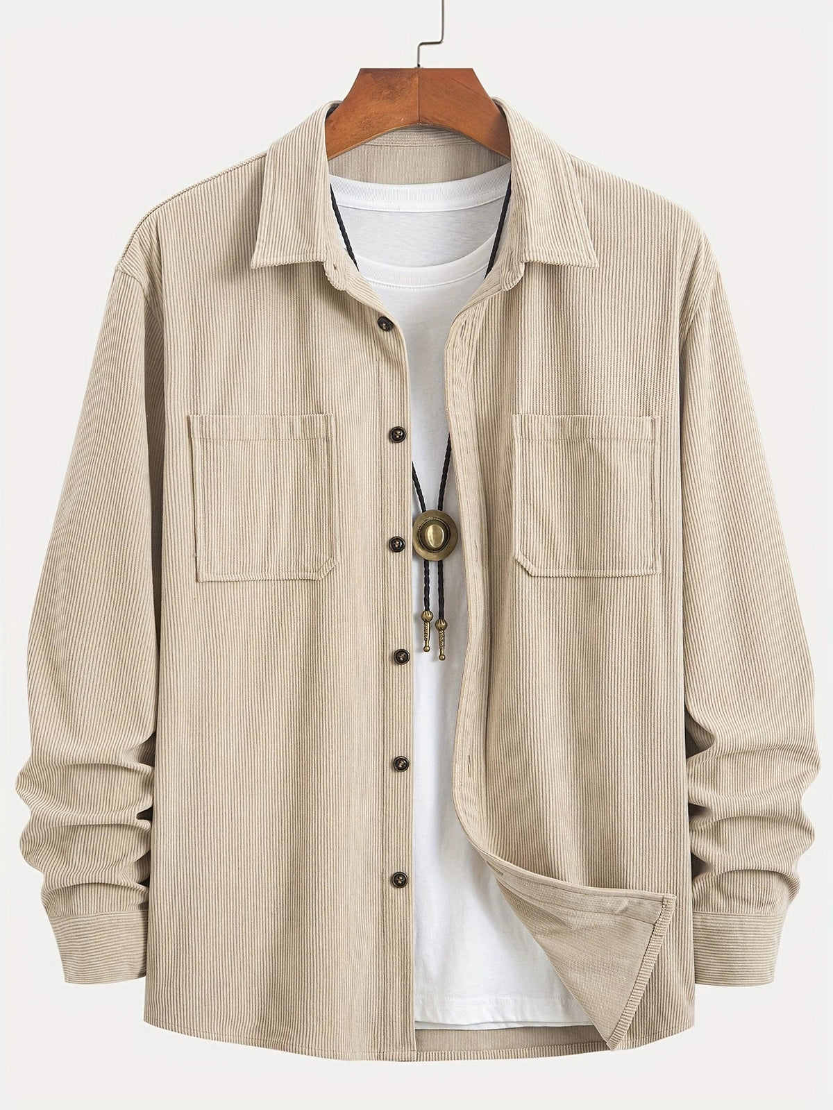 Camisa de Botones de Pana Logan