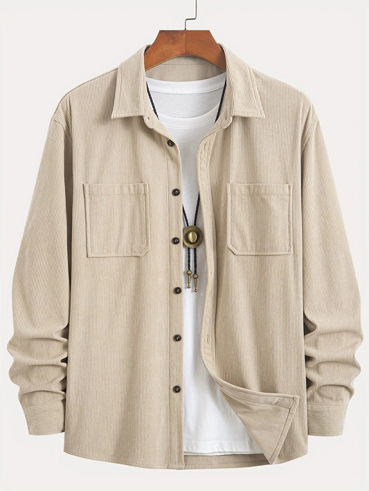 Camisa de Botones de Pana Logan