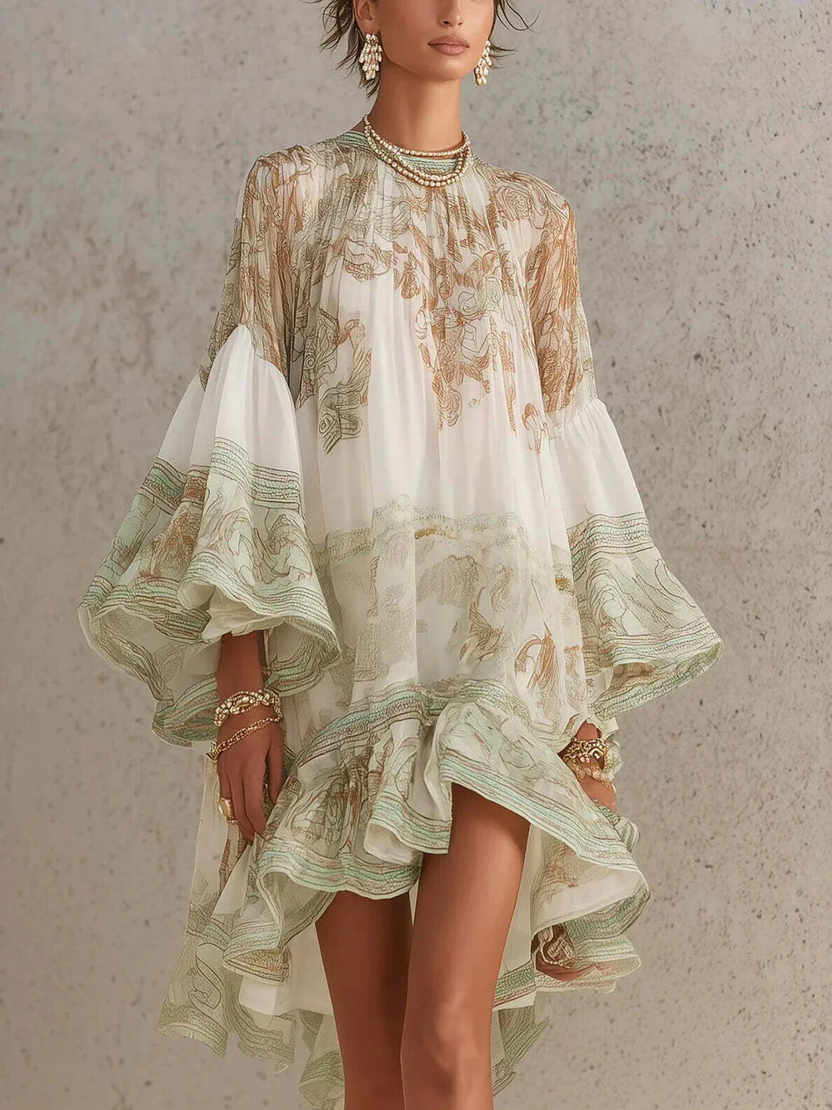 Vestido Corto Boho Isla