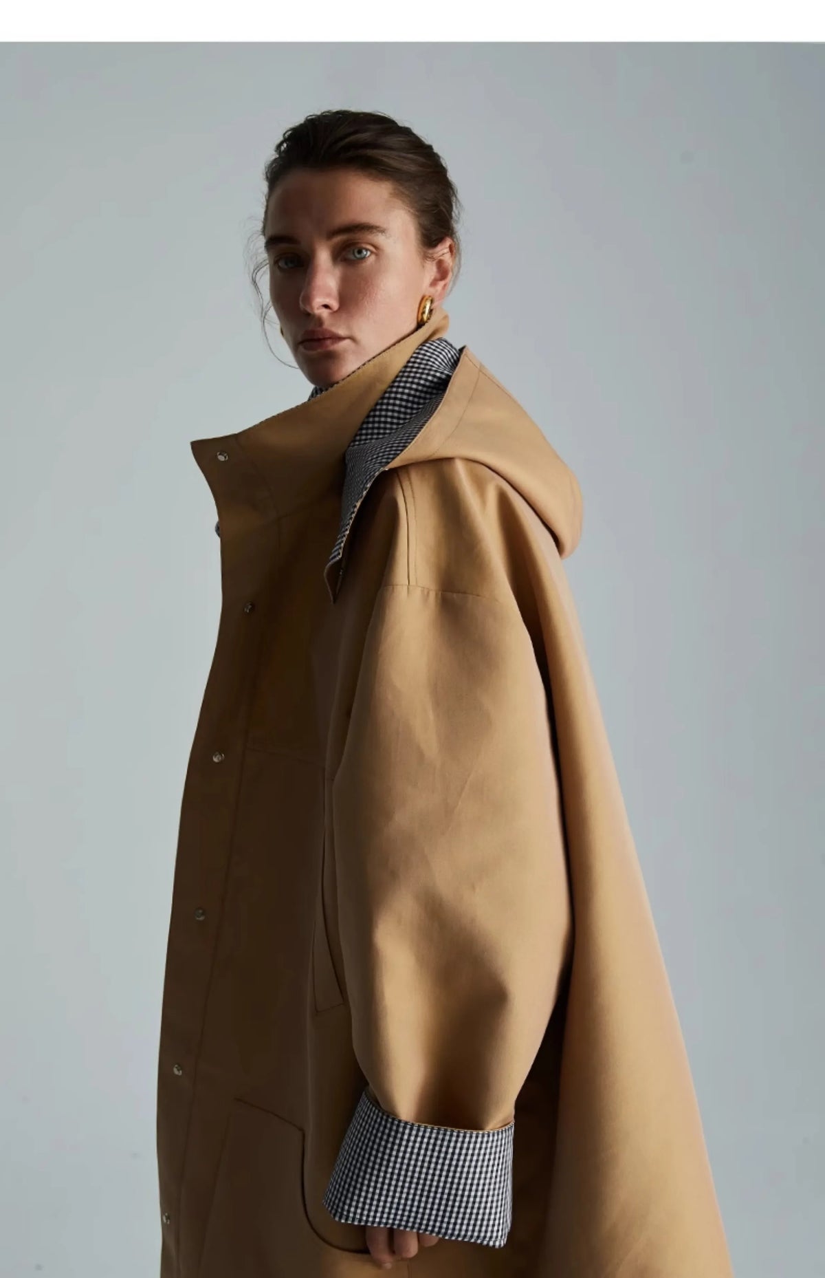 Gabardina Savoy de patchwork