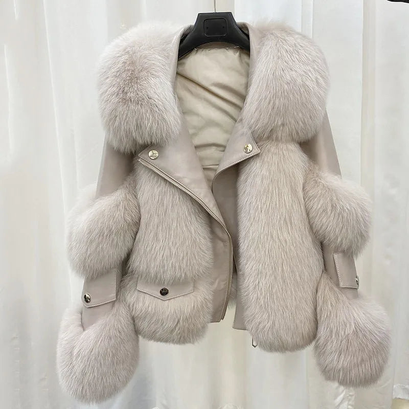 Chaqueta Maribel de piel sintética