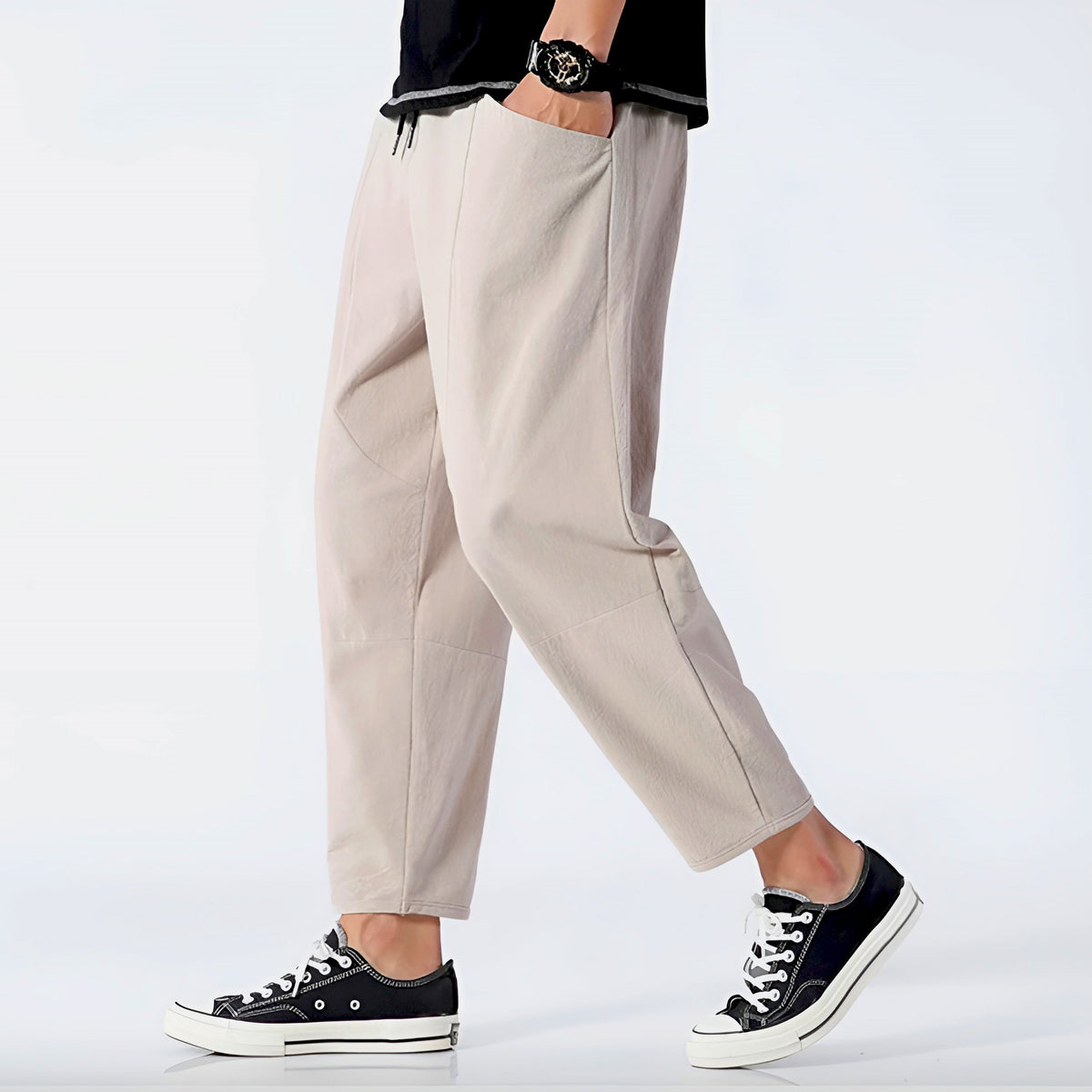 Pantalón Corto de Algodón Paul