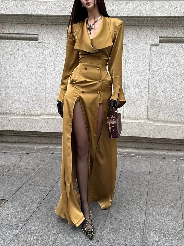 Gabardina larga Monique