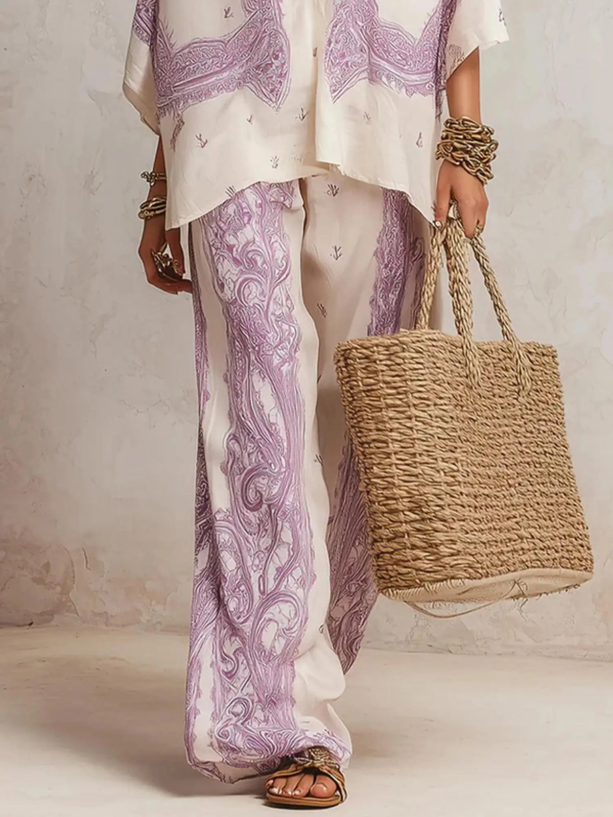 Conjunto Estampado Paisley Amara